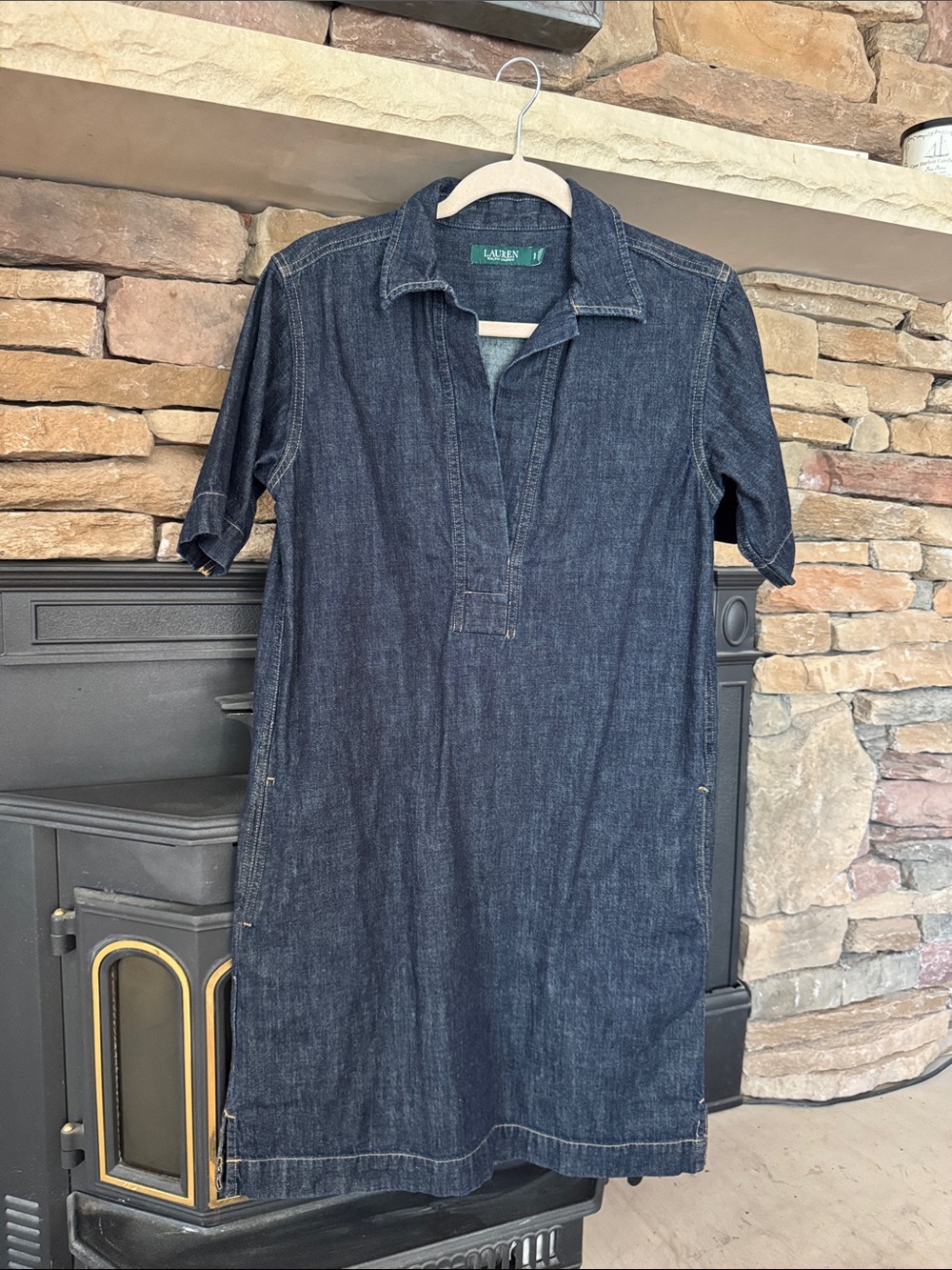 Ralph Lauren Dark Blue Denim Dress